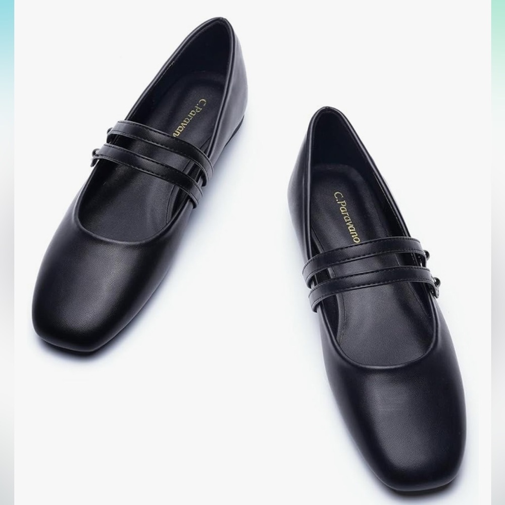 C.Paravano Mary Jane Shoes for Women; Size 8.5
